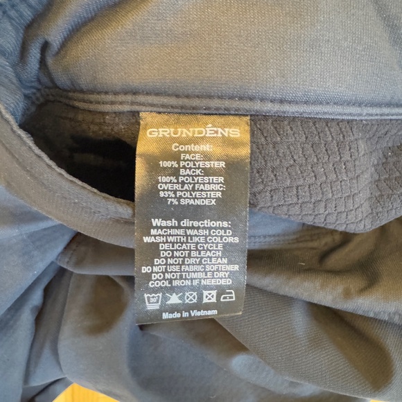 Grundens Black Bulkhead Tech fleece Fishing pants - Picture 2 of 8